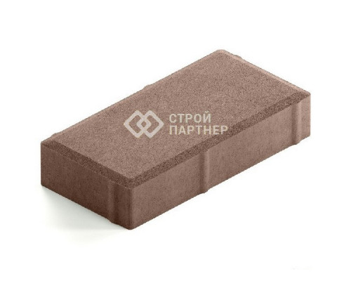 Тротуарная плитка светло-коричневая Steingot ЛАЙТ 40 200х100х40 верхний прокрас