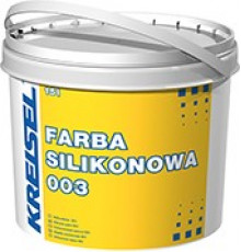Фасадная силиконовая краска с повышенной грязестойкостью Kreisel Silikonfarbe 003 группа цветов 1, 10л