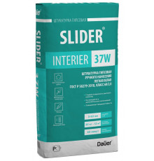 Штукатурка гипсовая легкая белая Dauer SLIDER INTERIER 37 W, 30 кг