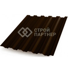 Профнастил НС35 Grand Line, Pural, темно-коричневый (RR 32) 0,5 мм