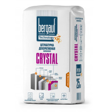 Штукатурка декоративная камешковая Bergauf Crystal 2 мм, 25 кг