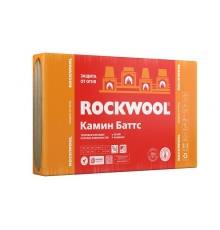 Минеральная вата Rockwool КАМИН БАТТС 30 мм 600х1000