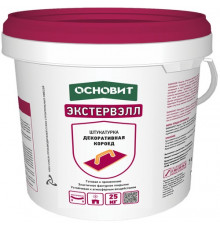 Штукатурка декоративная акриловая готовая КОРОЕД ОСНОВИТ ЭКСТЕРВЭЛЛ OAc-3.0 WK группа оттенков №1 (3 мм), 25 кг