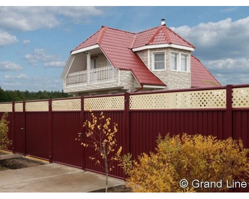 Металлочерепица Grand Line Classic, Velur X черный (RAL 9005) 0,5 мм
