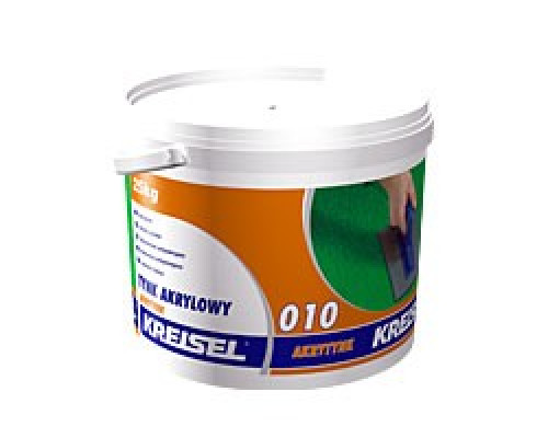 Акриловая декоративная штукатурка KREISEL ACRYLPUTZ 010 барашек 1,5-2 мм белая / группа цветов 1, 25 кг