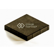 Тротуарная плитка черная Steingot БЕЙЗ 50 300х300х50 верхний прокрас