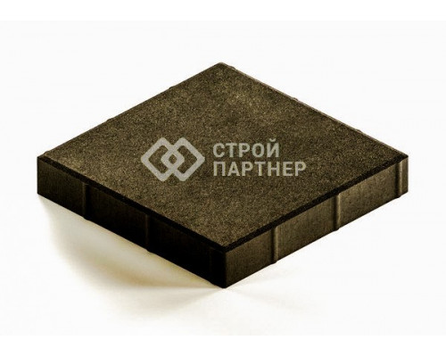 Тротуарная плитка черная Steingot БЕЙЗ 50 300х300х50 верхний прокрас