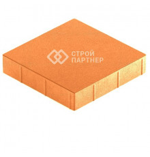 Тротуарная плитка оранжевая Steingot ПРАКТИК 60 300х300х60 верхний прокрас