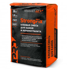 Плиточный клей GLIMS StrongFix для тяжелой плитки и камня, 25 кг