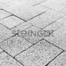 Тротуарная плитка Steingot Бавария Bianco Nero с гранитной крошкой