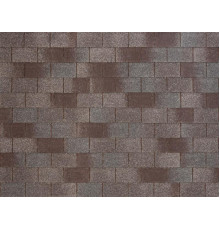 Гибкая черепица Tegola NOBIL TILE Лофт серо-коричневый