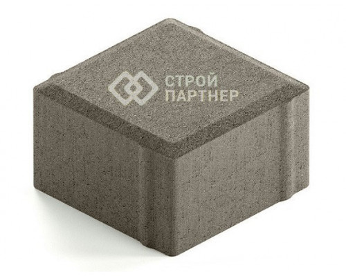 Тротуарная плитка серая Steingot ПРАКТИК 60 100х100х60 полный прокрас