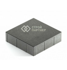 Тротуарная плитка черная Steingot ПЛИТЫ 80 Квадрат 300х300х80 верхний прокрас
