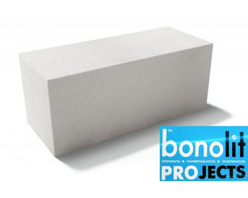 Газобетонные блоки Bonolit Projects Дмитров (AeroStone) D500 B3,5 F100 600х250х400