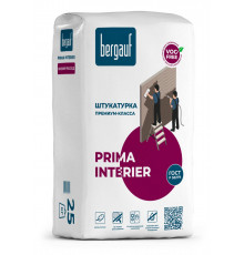 Штукатурка премиум класса Bergauf Prima Interier, 25 кг