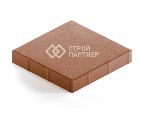 Тротуарная плитка светло-коричневая Steingot БЕЙЗ 50 300х300х50 верхний прокрас