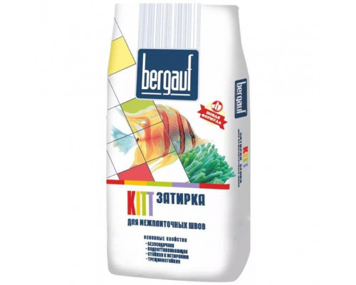 Затирка для межплиточных швов Bergauf Kitt белый, 25 кг