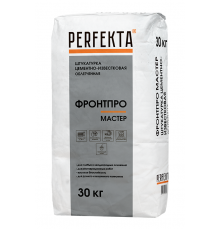 Штукатурка цементно-известковая облегченная PERFEKTA Фронтпро Мастер, 30 кг