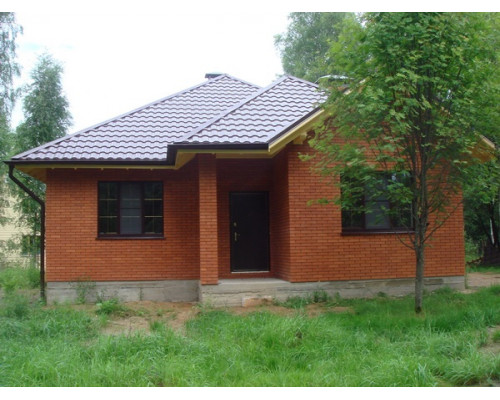 Металлочерепица Grand Line Kredo, Rooftop Matte, шоколад (RAL 8017) 0,5 мм