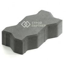 Тротуарная плитка серая Steingot ПРАКТИК 60 Зигзаг 225х112,5х60 полный прокрас