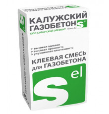 Клей для газоблоков Калужский газобетон летний, 25 кг