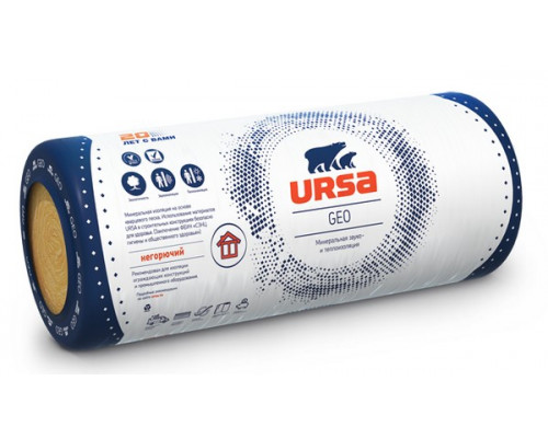 Маты теплоизоляционные URSA GEO М-11Ф 20000х1200х50 мм