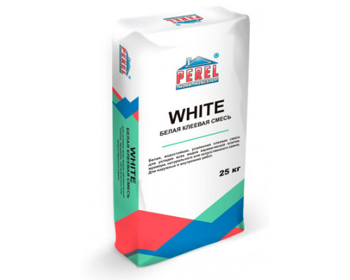 Клеевая смесь белая Perel KS White 0317, 25 кг