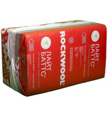 Минеральная вата Rockwool ЛАЙТ БАТТС 100 мм 600х1000