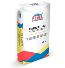 Цементно-известковая штукатурка для машинного нанесения Perel ROBUST-M 0514, 25 кг