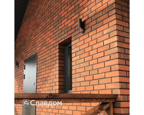 Кирпич облицовочный пустотелый Керма Fusion Even 1НФ М200 (красно-коричневый, гладкий)
