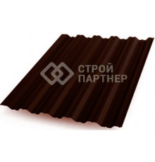 Профнастил НС35 Grand Line, Rooftop Matte, шоколад (RAL 8017) 0,5 мм