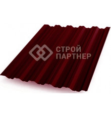 Профнастил С10 Grand Line, Drap, красное вино (RAL 3005) 0,45 мм