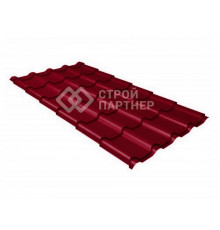 Профиль волновой Grand Line Kamea, Drap, красное вино (RAL 3005) 0,45 мм