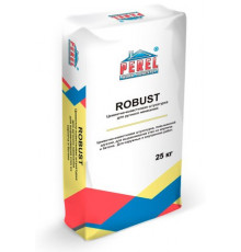 Цементно-известковая штукатурка ручного нанесения Perel ROBUST 0515, 25 кг