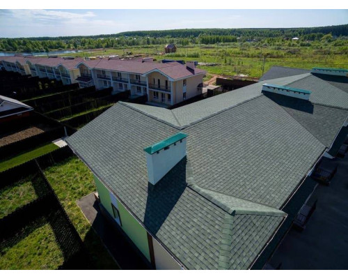 Мягкая кровля Shinglas КАНТРИ, текстура "драконий зуб" (онтарио)