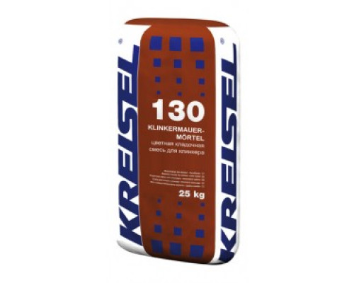 Кладочная смесь для клинкера KREISEL 130 KLINKIER-MAUER графит №18, 25 кг