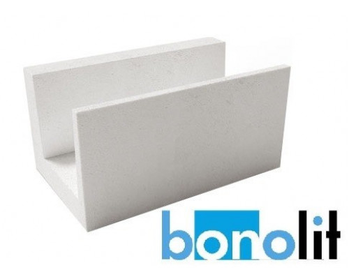 U-образный блок Bonolit г. Старая Купавна D500 500*250*500