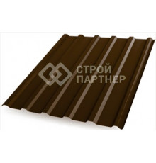 Профнастил С20 Grand Line, Drap, темно-коричневый (RR 32) 0,45 мм