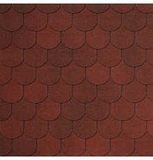 Гибкая черепица Tegola COMFORT NEW Assisi sangiovese 400 (красный Санджовезе)